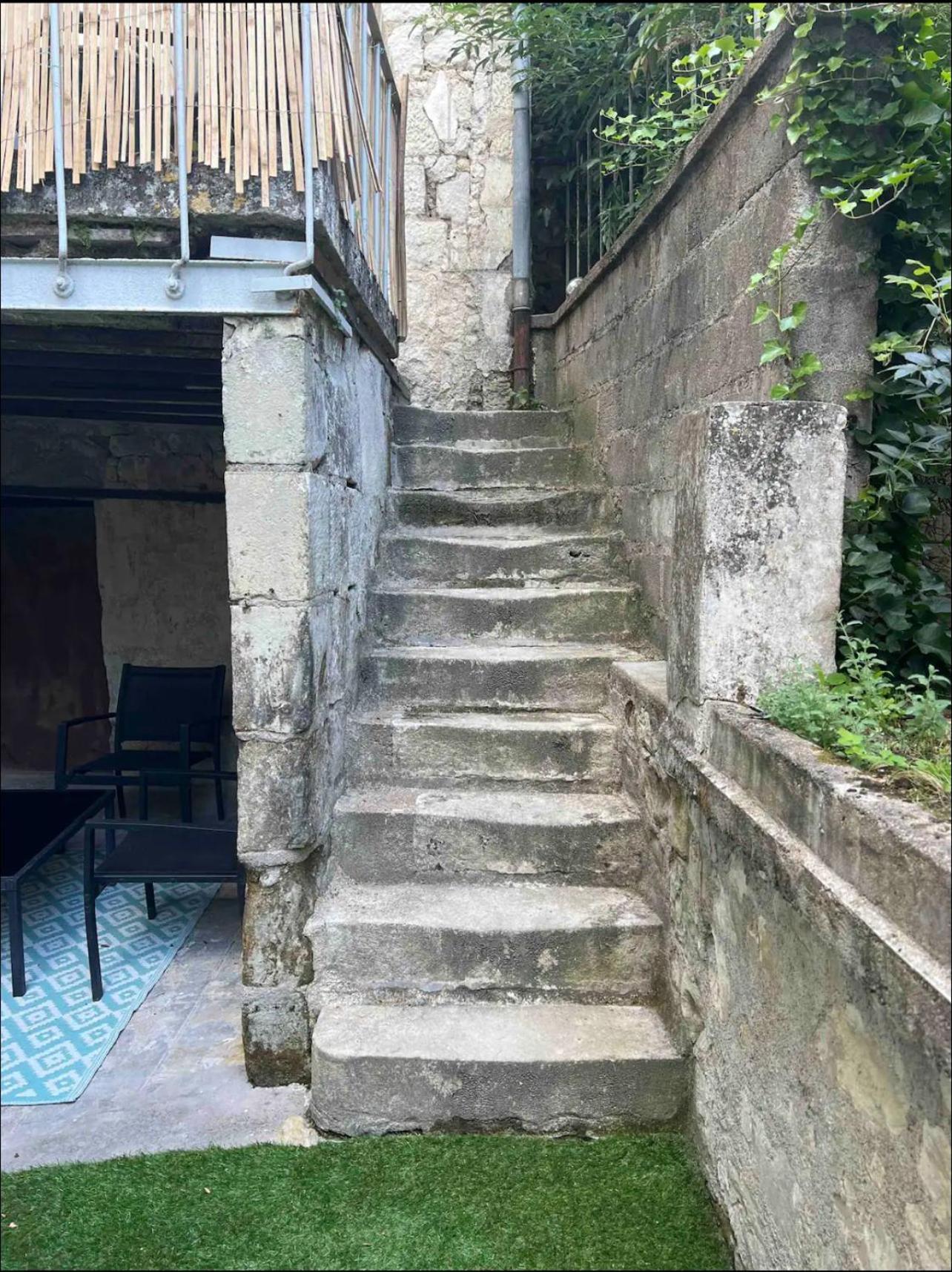 Le Badebec, Appt Dans Maison Typique Avec Jardin Prive Шинон Экстерьер фото